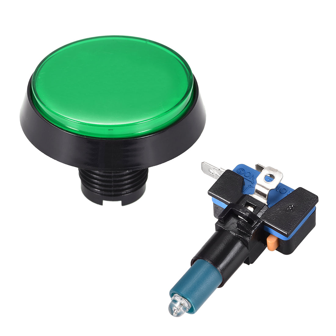 uxcell Uxcell Game Push Button Round Illuminated Push Button Switch with switch for Arcade