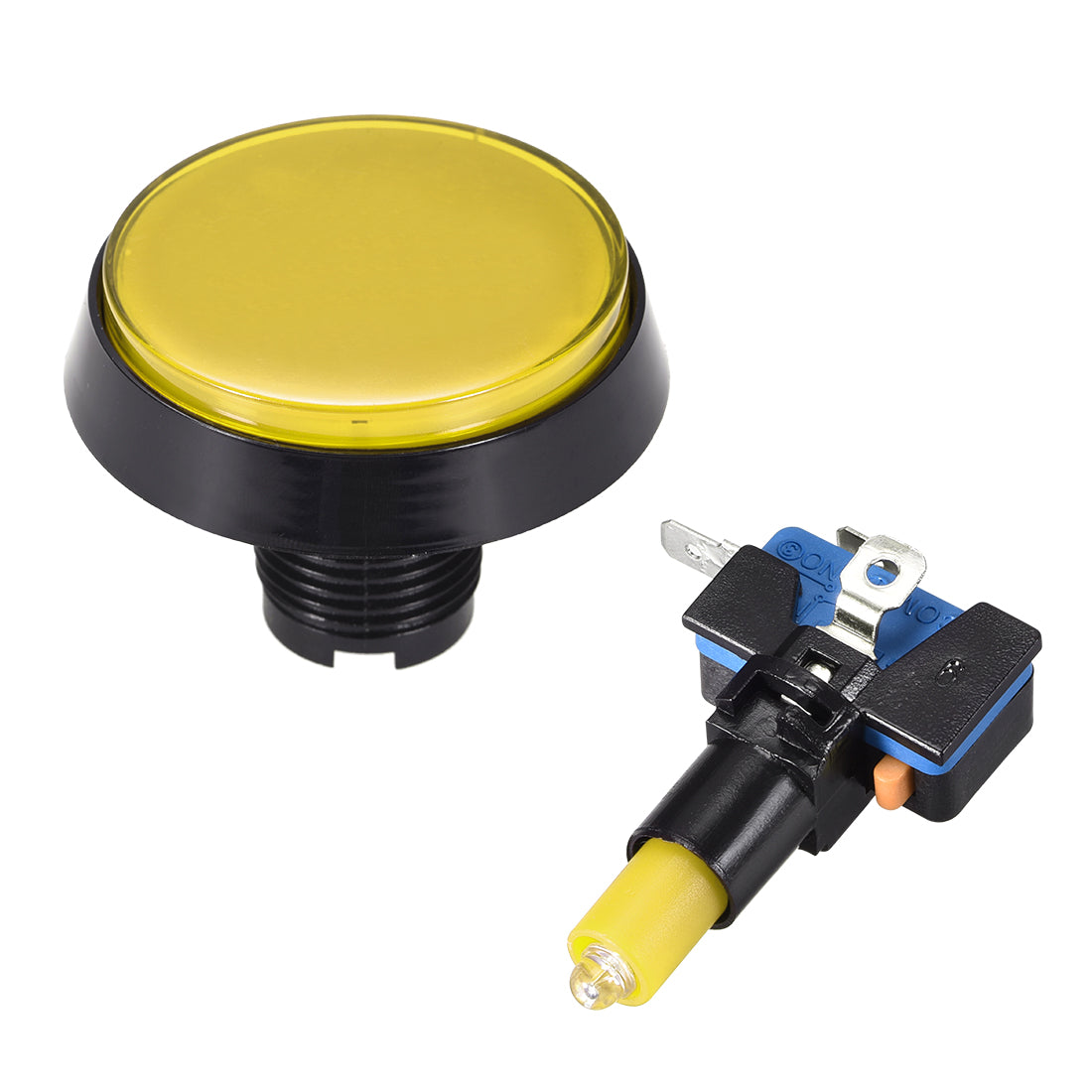 uxcell Uxcell Game Push Button Round Illuminated Push Button Switch with switch for Arcade