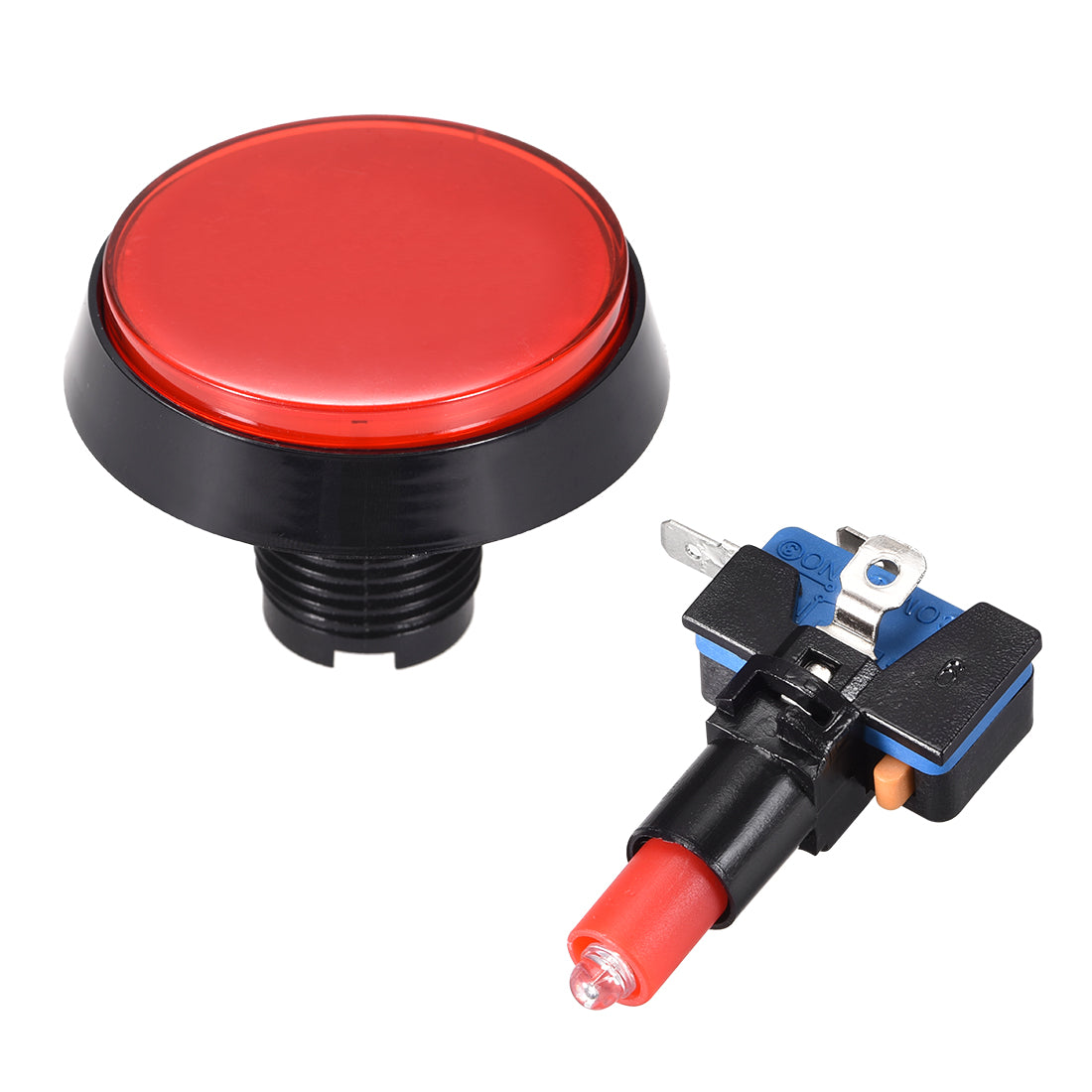 uxcell Uxcell Game Push Button Round Illuminated Push Button Switch with switch for Arcade