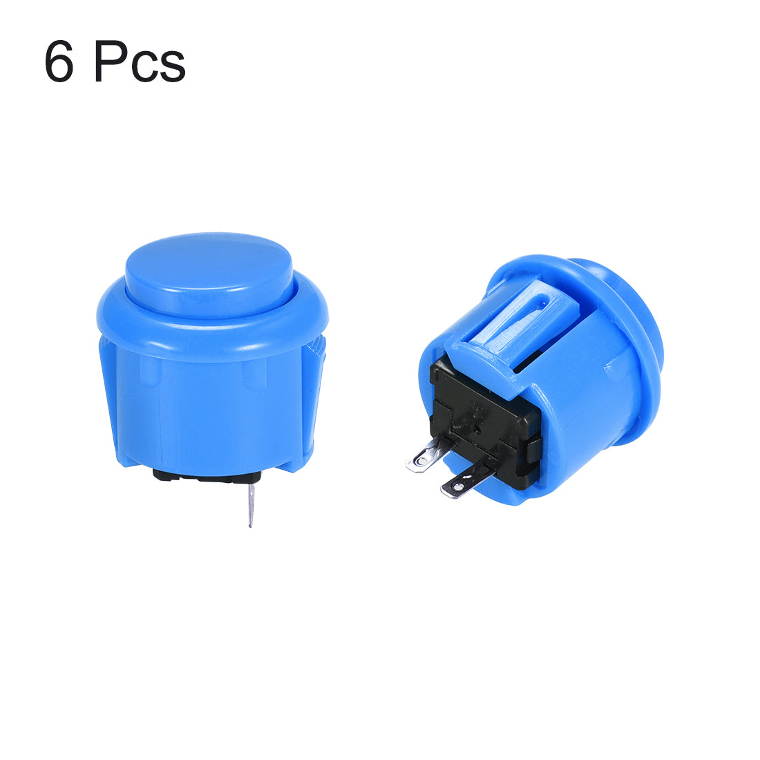 uxcell Uxcell Round Game Push Button Switches