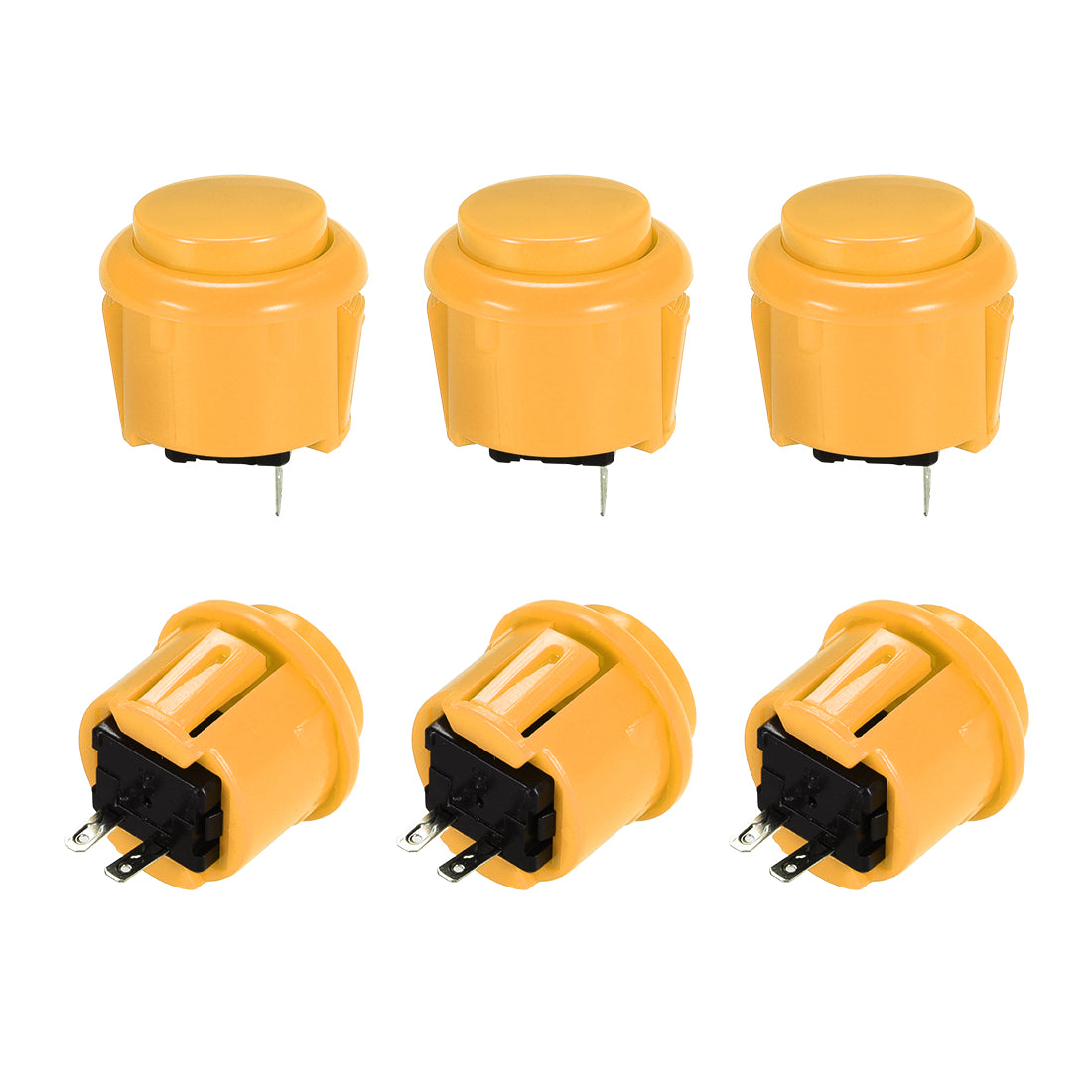 uxcell Uxcell Round Game Push Button Switches