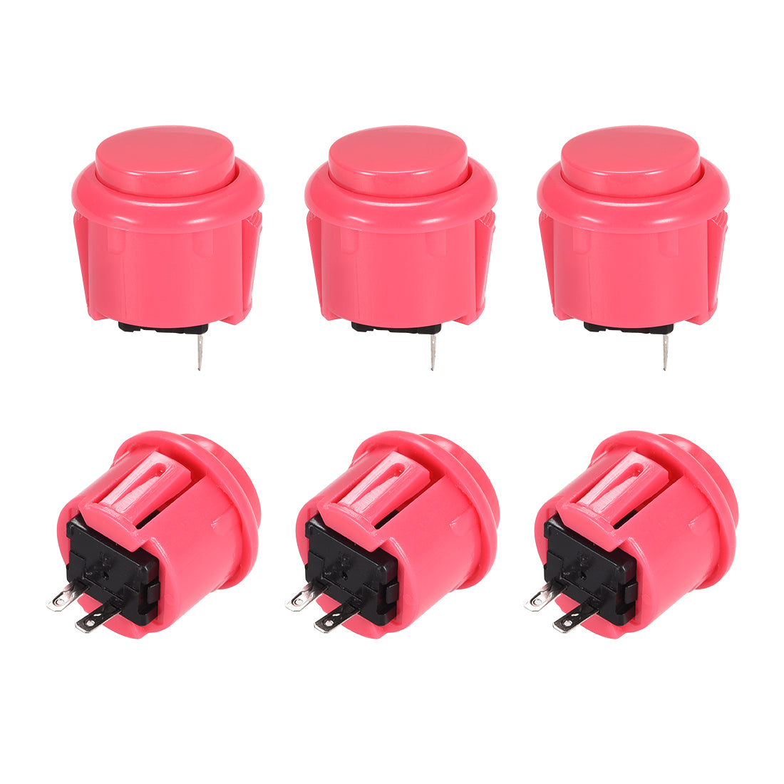 uxcell Uxcell Round Game Push Button Switches