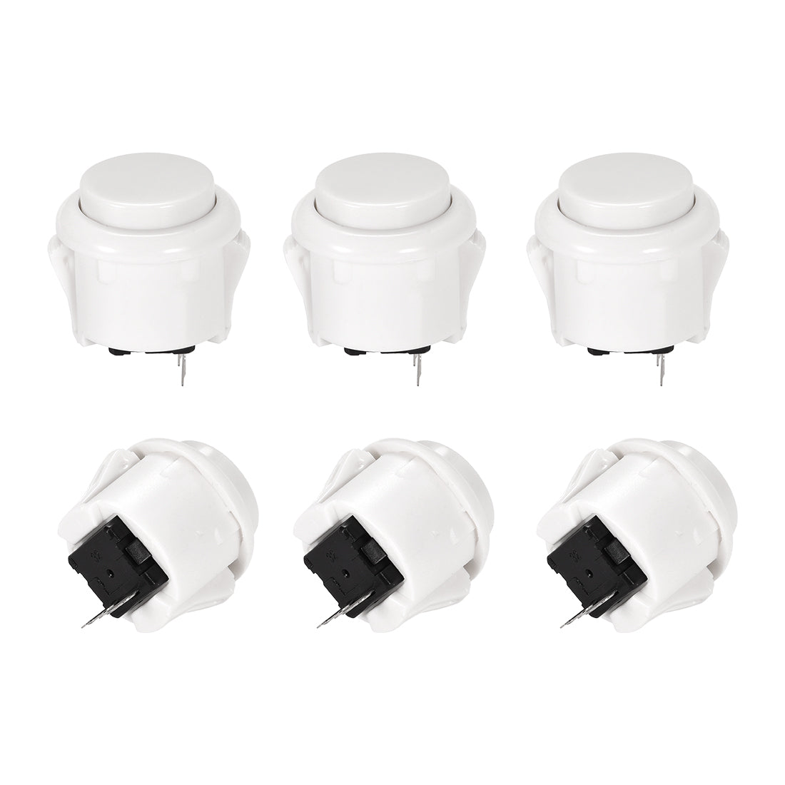 uxcell Uxcell Round Game Push Button Switches