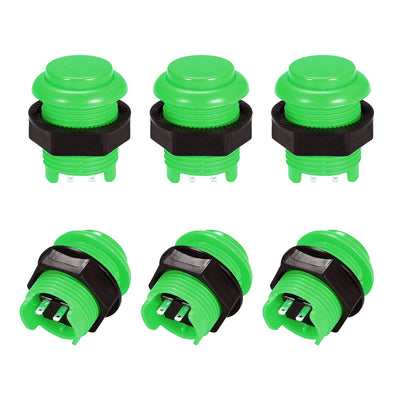 Harfington Uxcell Mounting Hole Game Push Button Switch Round for Arcade