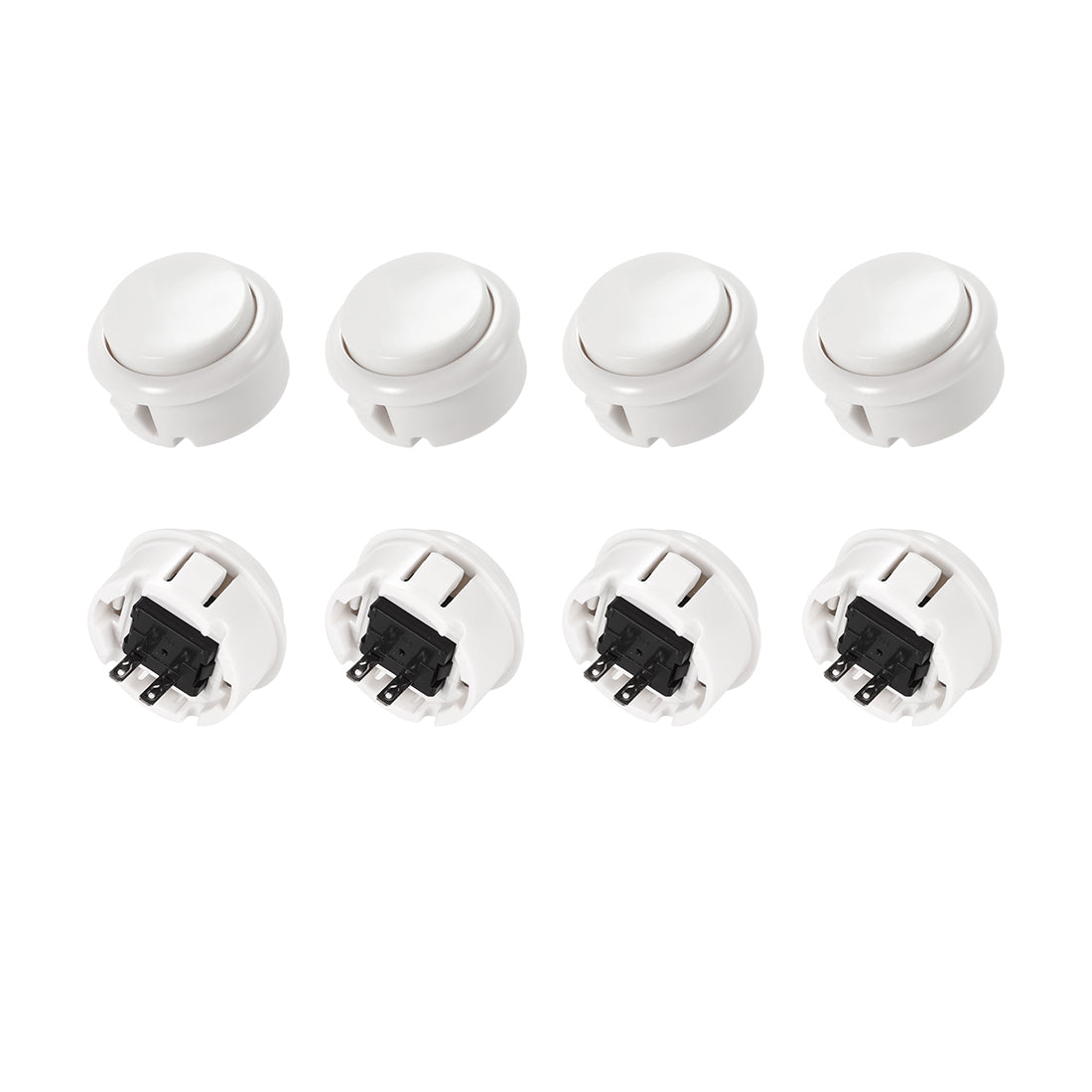 uxcell Uxcell Hole Momentary Game Push Button Switches  for Arcade Video Game