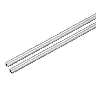 Harfington Uxcell 2Pcs, 6063 Seamless Aluminum Round Straight Tubing