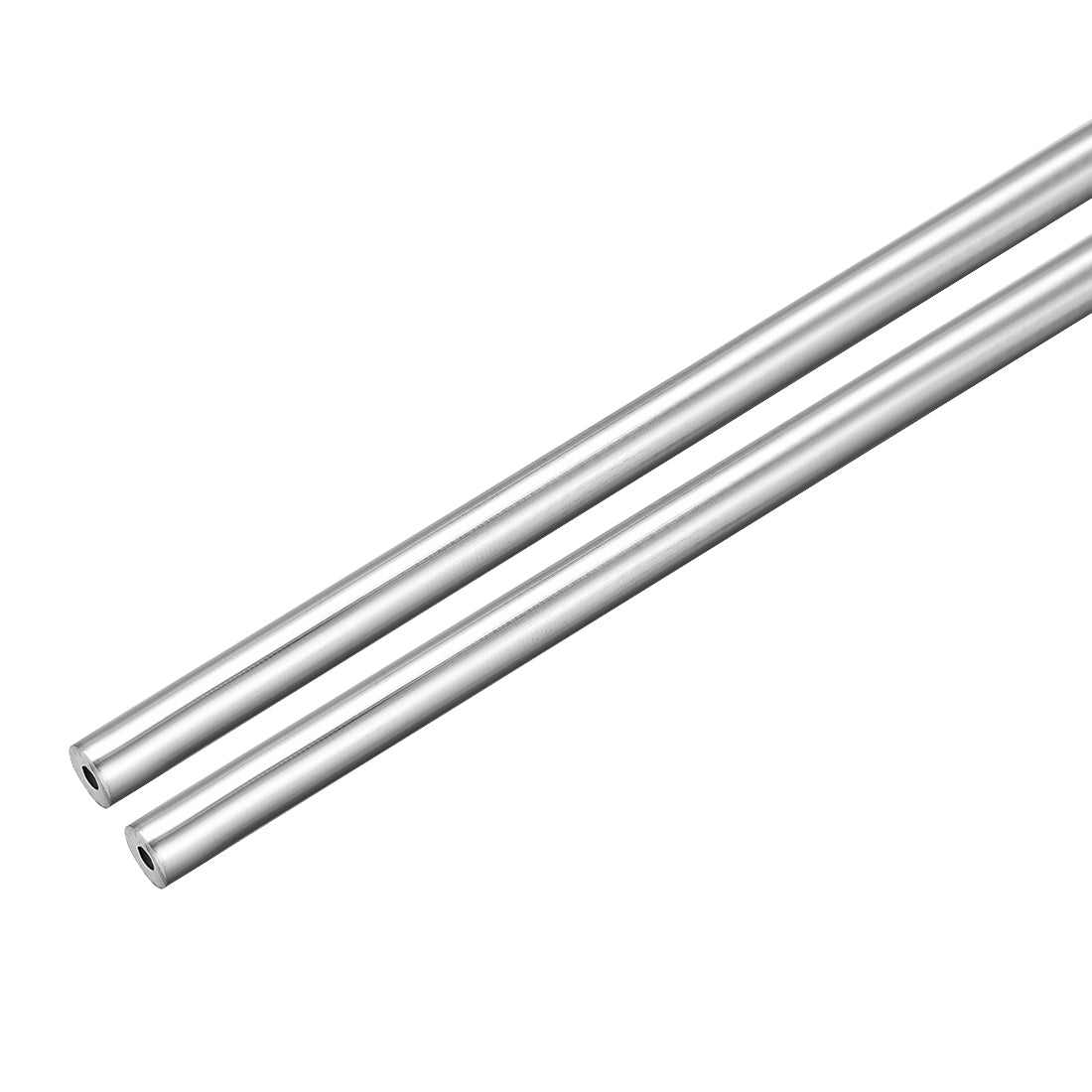 uxcell Uxcell 2Pcs, 6063 Seamless Aluminum Round Straight Tubing