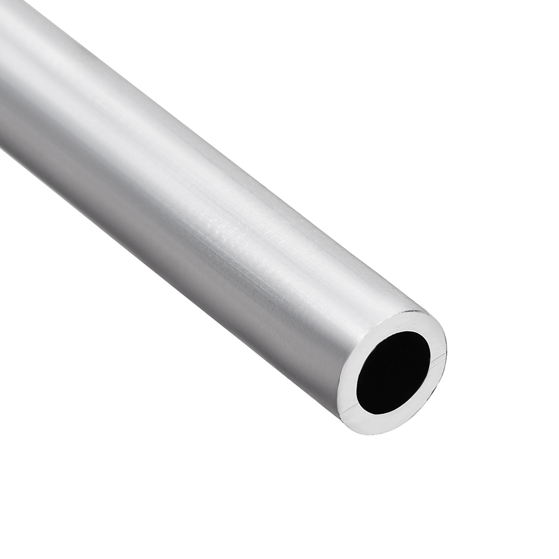 uxcell Uxcell 2Pcs, 6063 Seamless Aluminum Round Straight Tubing