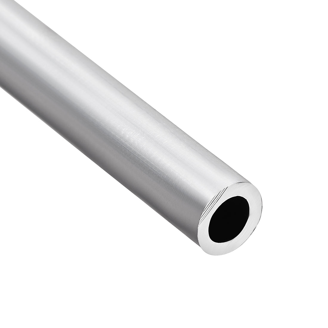 uxcell Uxcell 2Pcs, 6063 Seamless Aluminum Round Straight Tubing