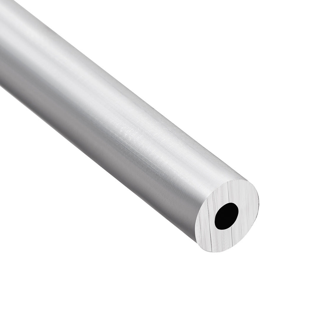 uxcell Uxcell 2Pcs, 6063 Seamless Aluminum Round Straight Tubing