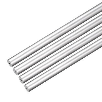 uxcell Uxcell 4Pcs 6063 Seamless Aluminum Round Straight Tubing