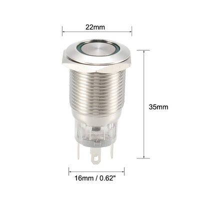 Harfington Uxcell Push Button Switch Mounting LED