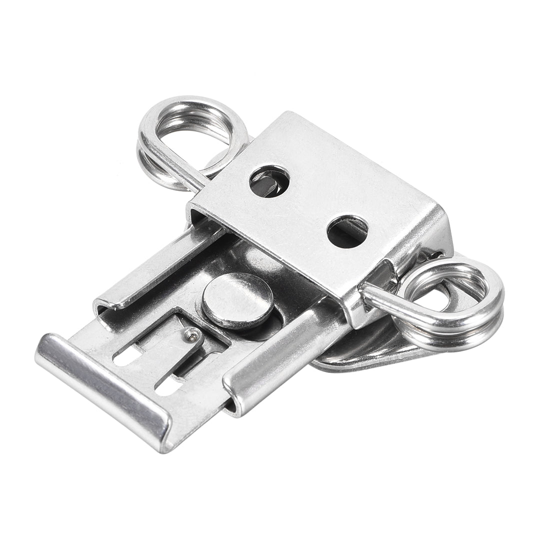 uxcell Uxcell 1.89-inch SUS304 Stainless Steel Spring Loaded Butterfly Twist Latch Keeper Toggle Clamp - 2 Pcs