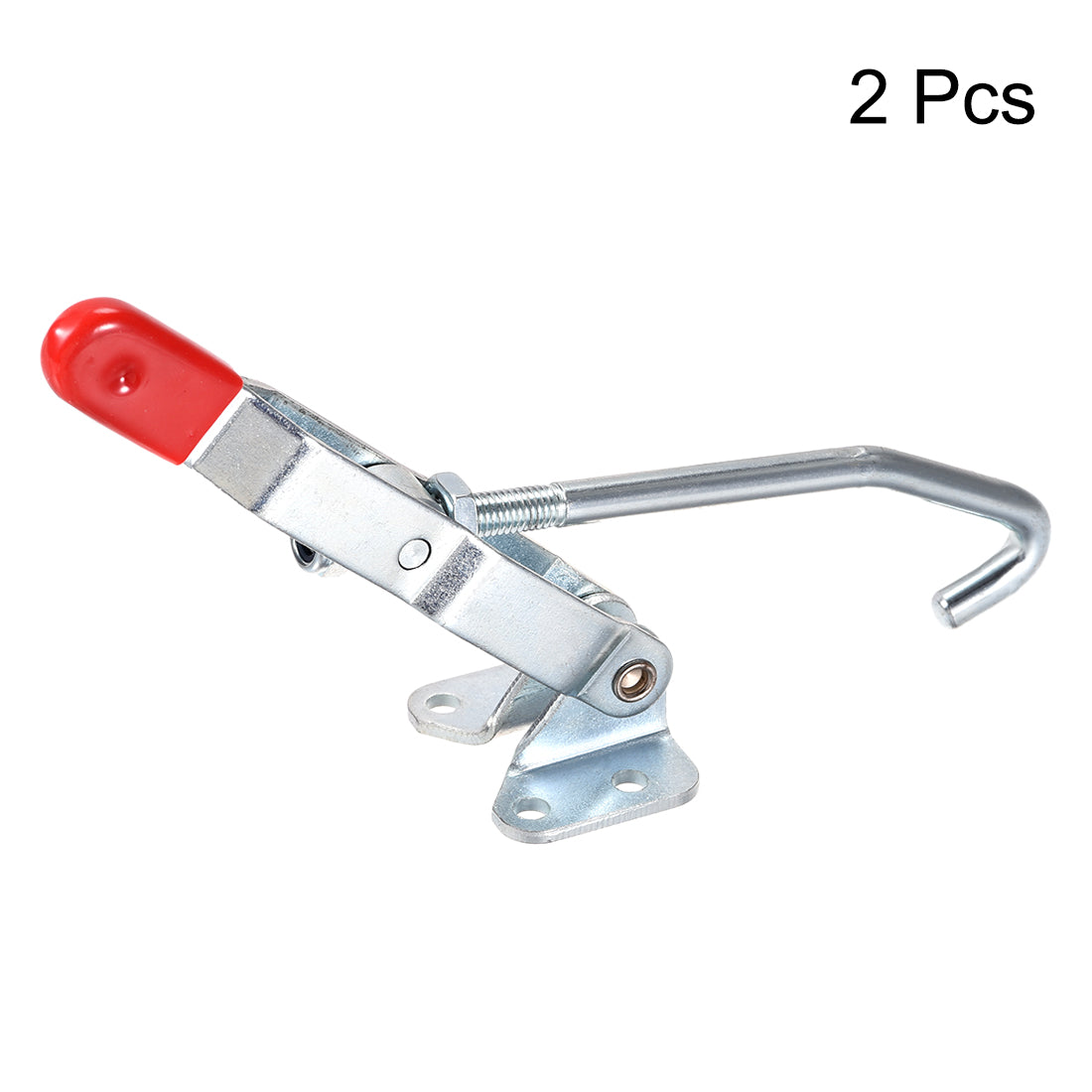 uxcell Uxcell 375lbs Capacity Quick Holding Draw Latch Action Pull J Hook Toggle Clamp, 2 Pcs