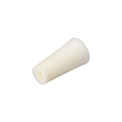 Harfington Uxcell Silikonstopfen Beige für Kolben-Reagenzglas Stopfen 8-12mm 2 Stück