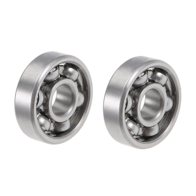 Harfington R4A Ball Bearing, 1/4"x3/4"x7/32" Open Type ABEC-1 Bearings