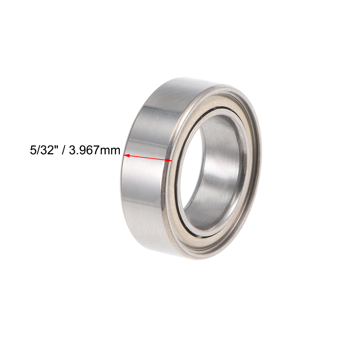 uxcell Uxcell Deep Groove Ball Bearing Double Shielded Chrome Roller Bearings