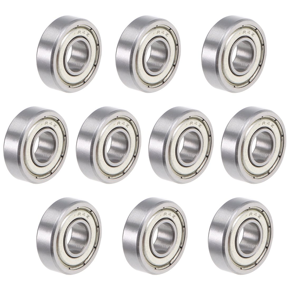 uxcell Uxcell Deep Groove Ball Bearings Inch Double Shielded Chrome Steel ABEC1