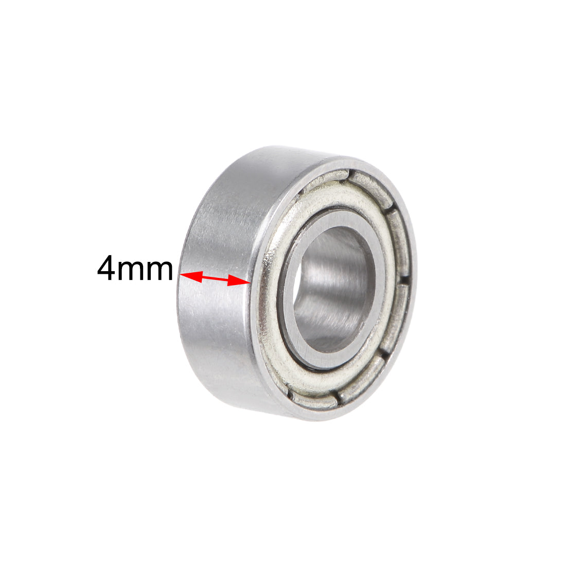 uxcell Uxcell Deep Groove Ball Bearings Metric Double Shielded Chrome Steel Roller ABEC1 Z1