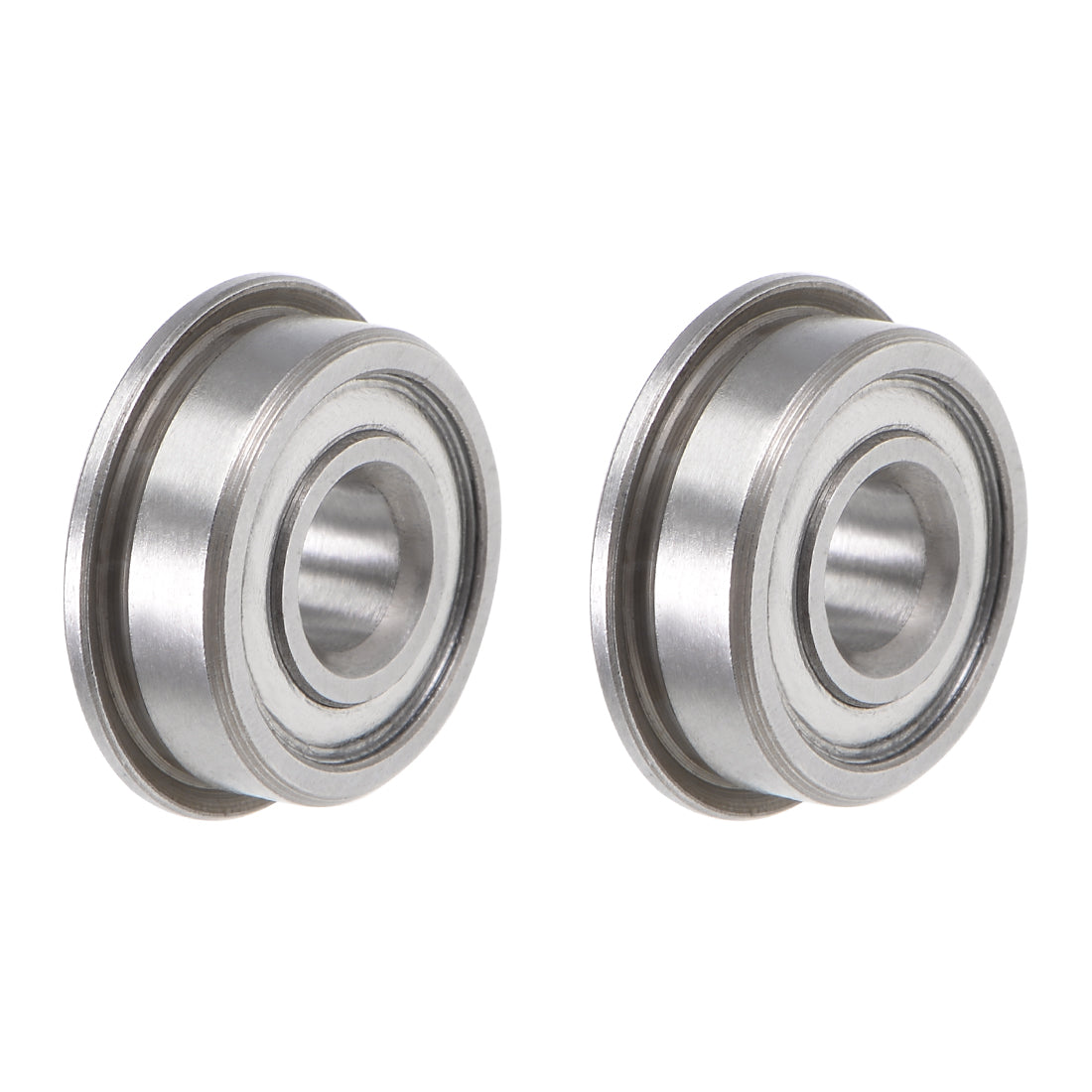 uxcell Uxcell Flange Deep Groove Ball Bearings Double Shield Chrome Steel