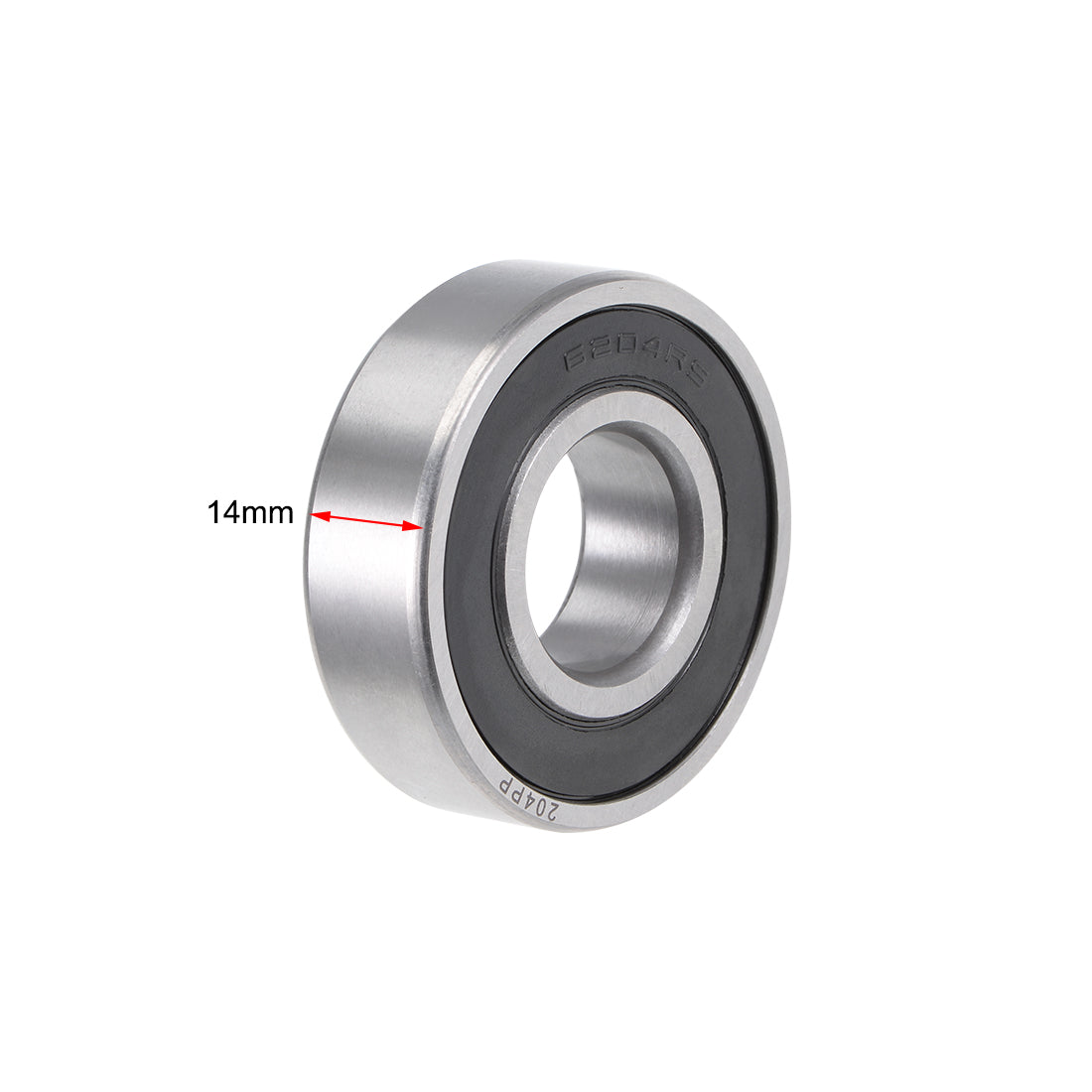 uxcell Uxcell Deep Groove Ball Bearing Double Seal Chrome Steel P0 Z1 Metric Bearings