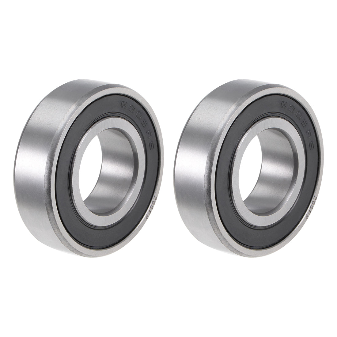 uxcell Uxcell Deep Groove Ball Bearing Double Seal Chrome Steel P0 Z1 Metric Bearings