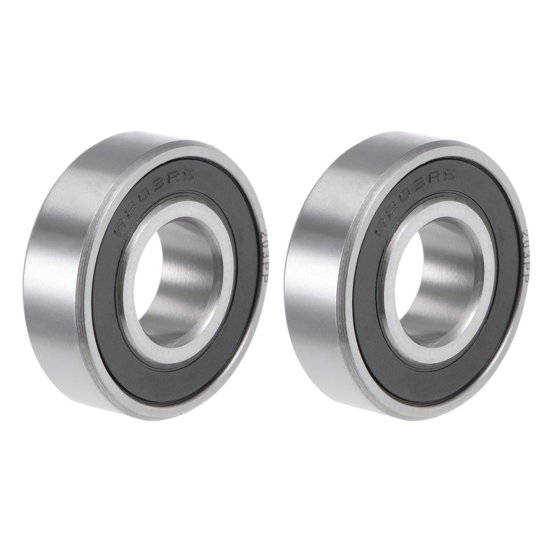 uxcell Uxcell Deep Groove Ball Bearing Double Seal Chrome Steel P0 Z1 Metric Bearings