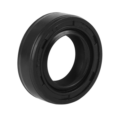 Harfington 14mm x 24mm x 7mm Rubber Double Lip TC Oil Shaft Seal