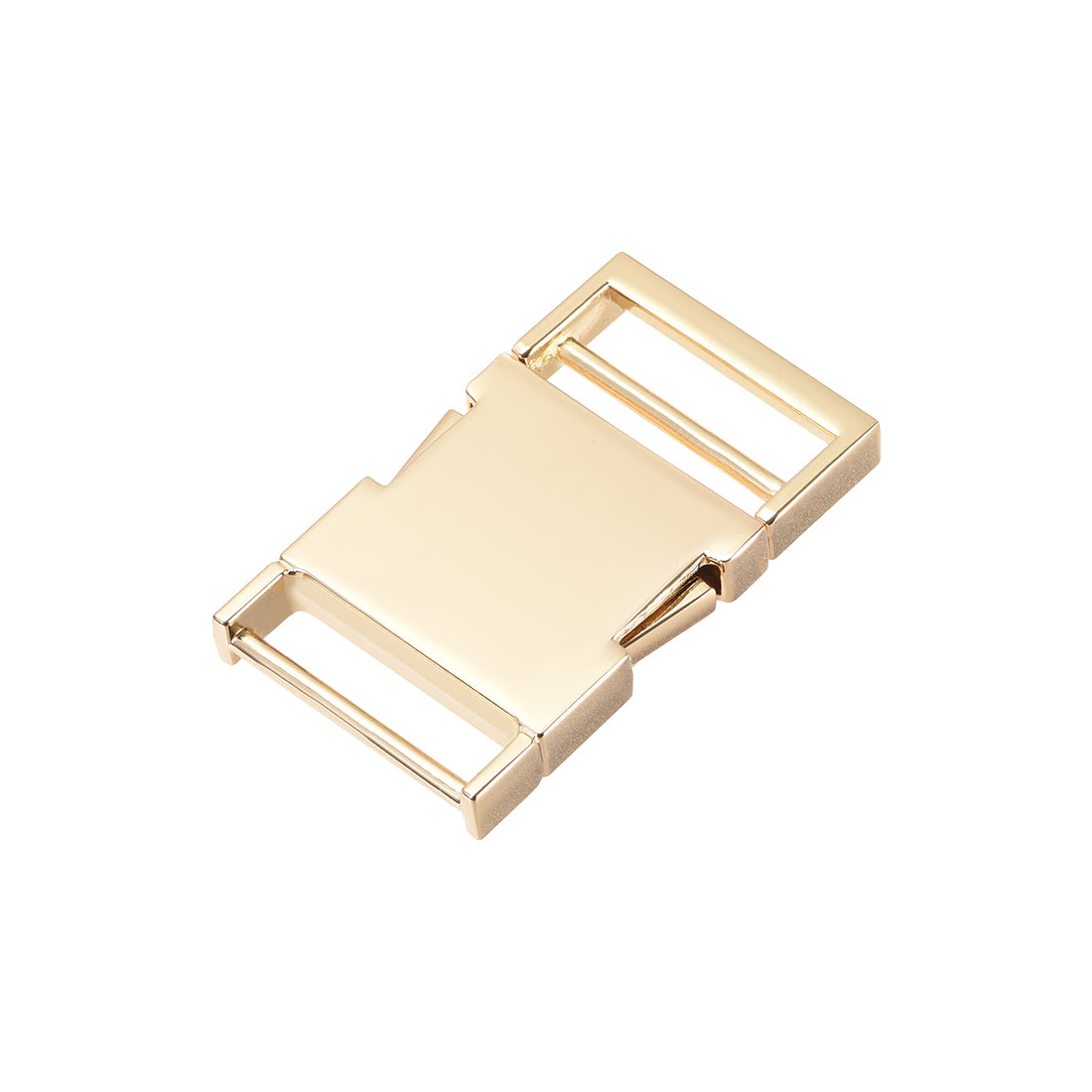 Uxcell Uxcell Side Release Buckle 1.2-inch Zinc Alloy Adjustable Buckle Gold Tone