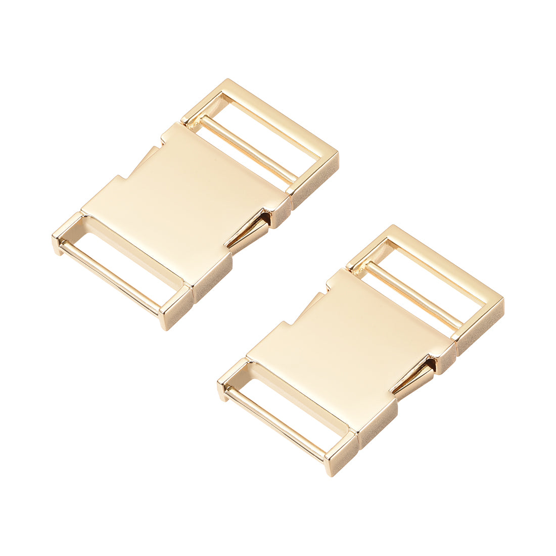 uxcell Uxcell Side Release Buckle Zinc Alloy Adjustable Buckle 2Pcs