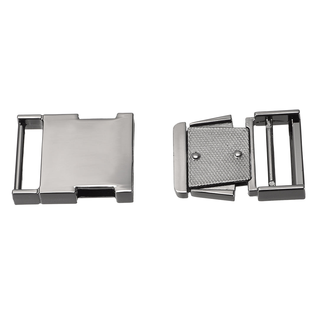 uxcell Uxcell Side Release Buckle Zinc Alloy Adjustable Buckle 2Pcs