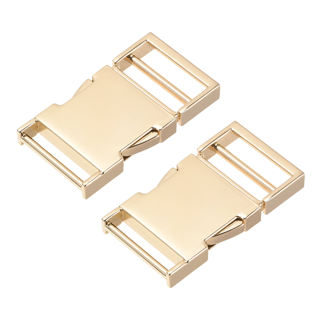 uxcell Uxcell Side Release Buckle Zinc Alloy Adjustable Buckle 2Pcs