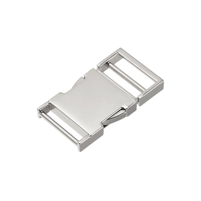 Harfington Uxcell Side Release Buckle 1.2-inch Zinc Alloy Adjustable Buckle Gold Tone