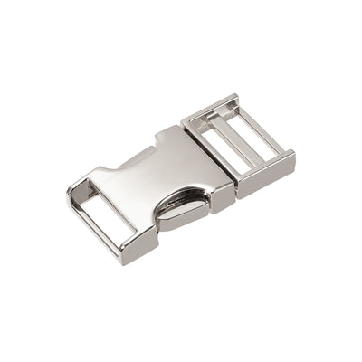 Harfington Uxcell Side Release Buckle 1.2-inch Zinc Alloy Adjustable Buckle Gold Tone