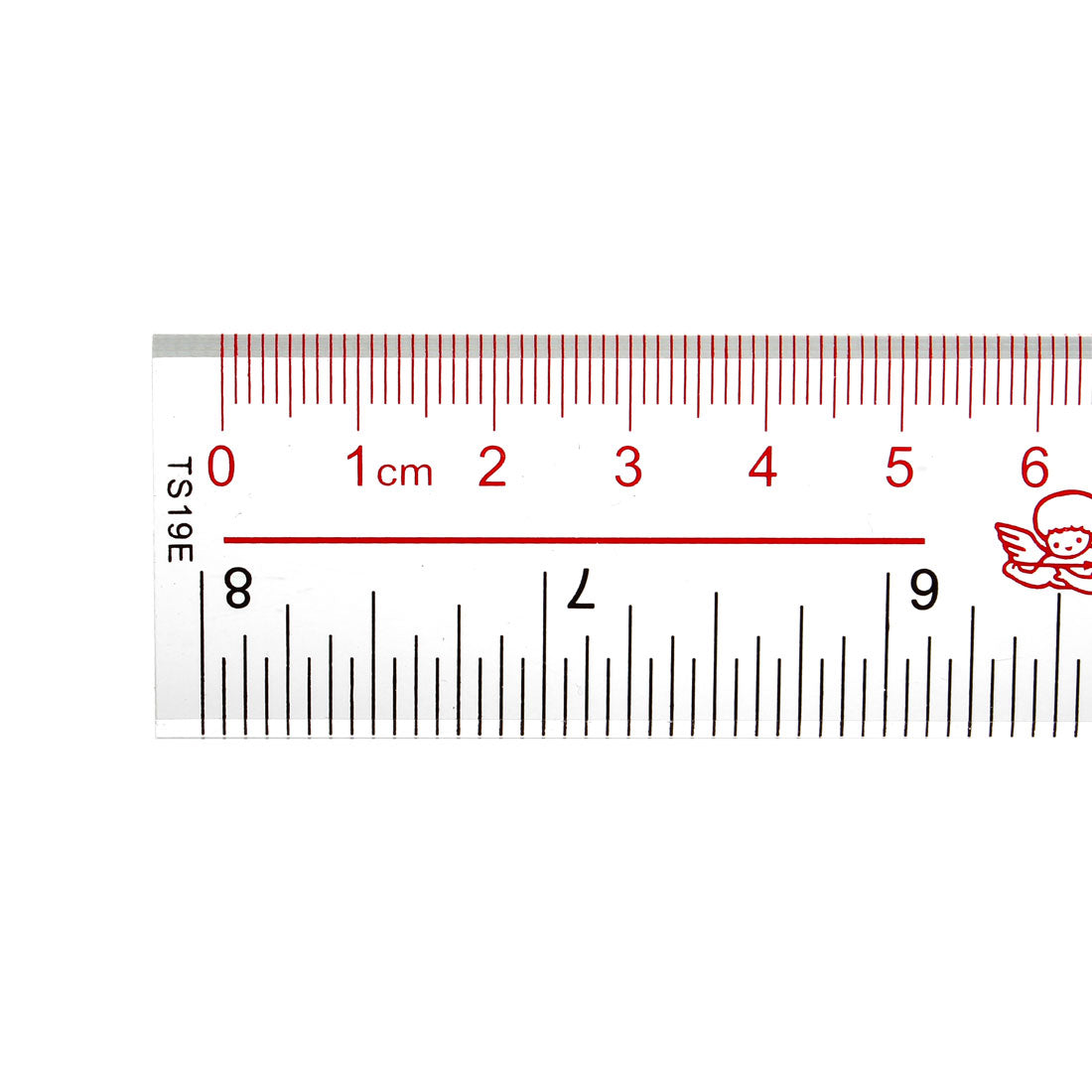 uxcell Uxcell Straight Ruler 20cm 8 Inch Metric Measuring Tool 2pcs