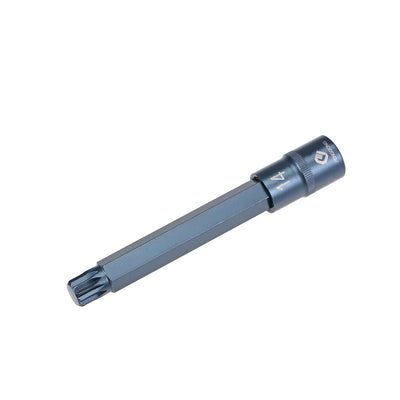 Harfington Uxcell Drive M Bit Sockel S2 Stahl extra lang 1/2 Inch 140mm Länge bläuen