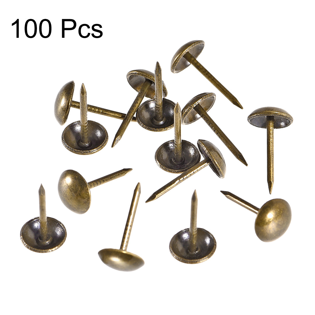 uxcell Uxcell Upholstery Nail Tack Antique Round Thumb Push Pin