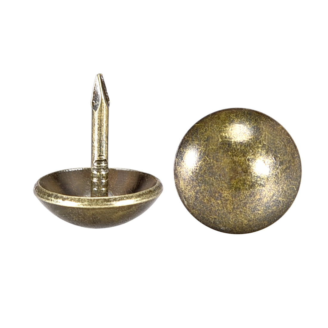 uxcell Uxcell Upholstery Nail Tack Antique Round Thumb Push Pin