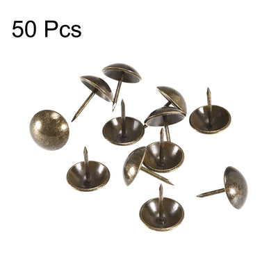 Harfington Uxcell Upholstery Nail Tacks Antique Round Thumb Push Pin