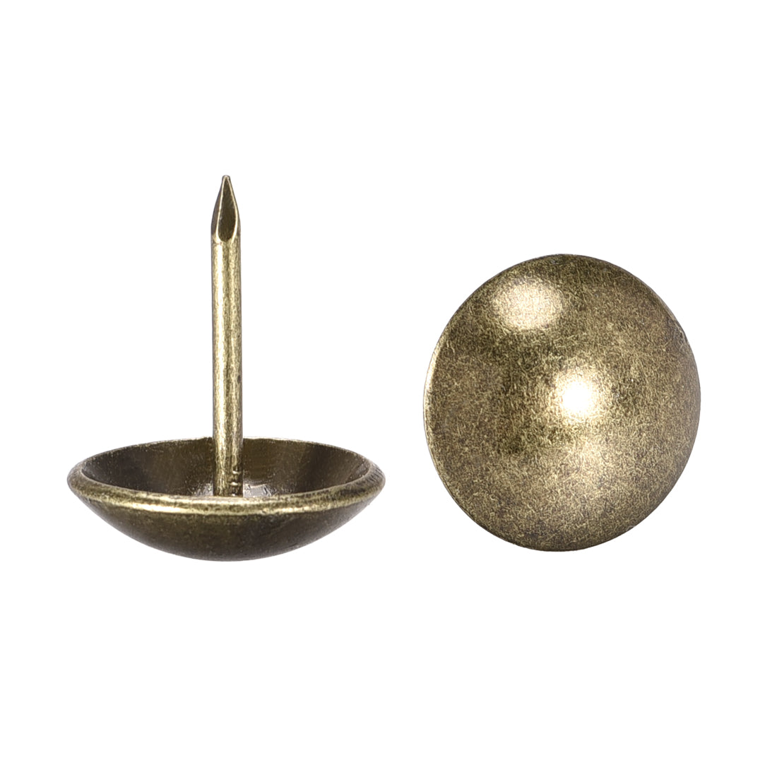 uxcell Uxcell Upholstery Nail Tack Antique Round Thumb Push Pin