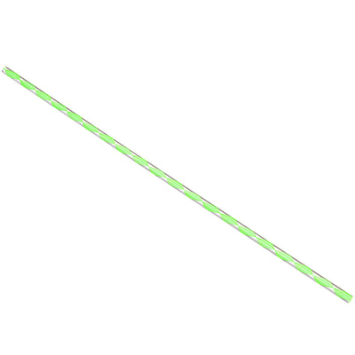 uxcell Uxcell Solid Acrylic Round Rod Spiral Green Line PMMA Bar 10mmx500mm