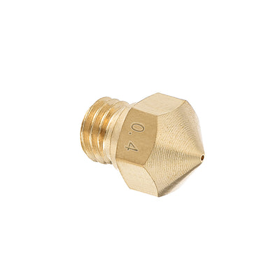 Harfington Uxcell 0.4mm 3D Printer Nozzle, Fit for MK10, for 1.75mm Filament Brass 2pcs