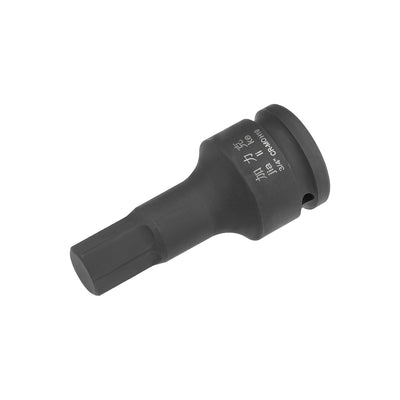 Harfington Uxcell Drive x Impact Hex Bit Socket, Metric , Cr-Mo Steel