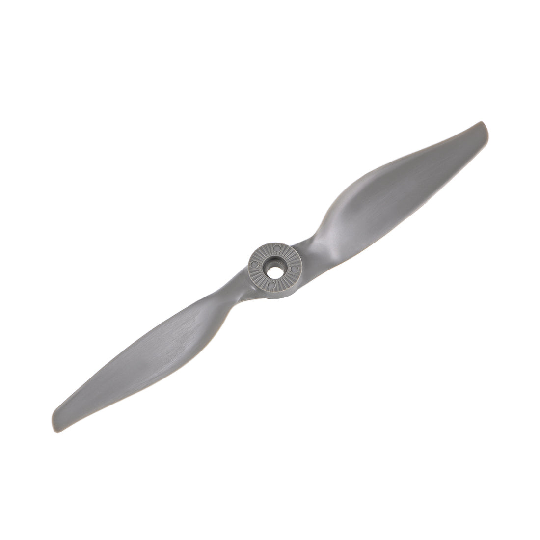 uxcell Uxcell 2 Stück RC Propeller CW 2 Flügel für Flugzeug Spielzeug Nylon Grau mit Adapterring  8x4 Zoll