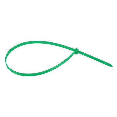 Harfington Uxcell Cable Zip Ties 500mmx4.8mm Self-Locking Nylon Tie Wraps Green 40pcs