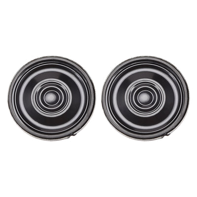 Harfington Uxcell 0.5W 8 Ohm Micro Internal Speaker Magnet Loudspeaker 28mm Dia 2pcs