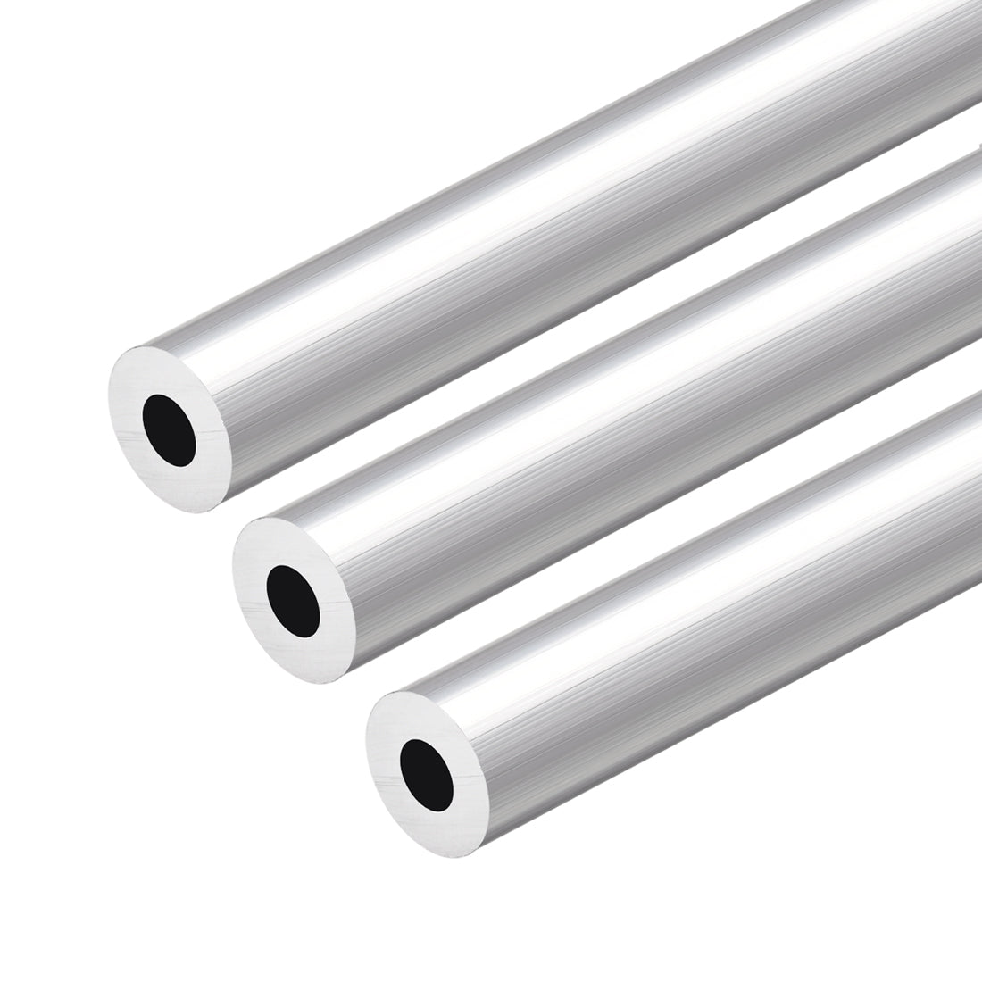 uxcell Uxcell 6063 Aluminum Round Tube, Straight Pipe Tubing