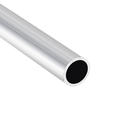 Harfington Uxcell 6063 Aluminum Round Tube, Straight Pipe Tubing