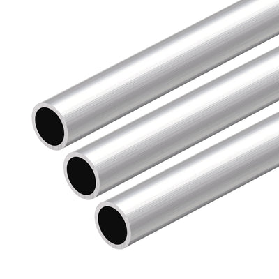 Harfington Uxcell 6063 Aluminum Round Tube, Straight Pipe Tubing