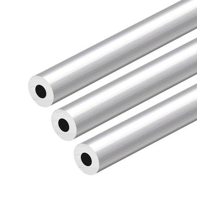 Harfington Uxcell 6063 Aluminum Round Tube, Straight Pipe Tubing